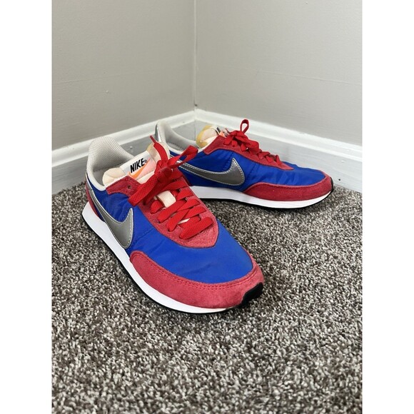 Nike Waffle Trainer 2 SP Hyper Royal University Red Sneakers main image 8